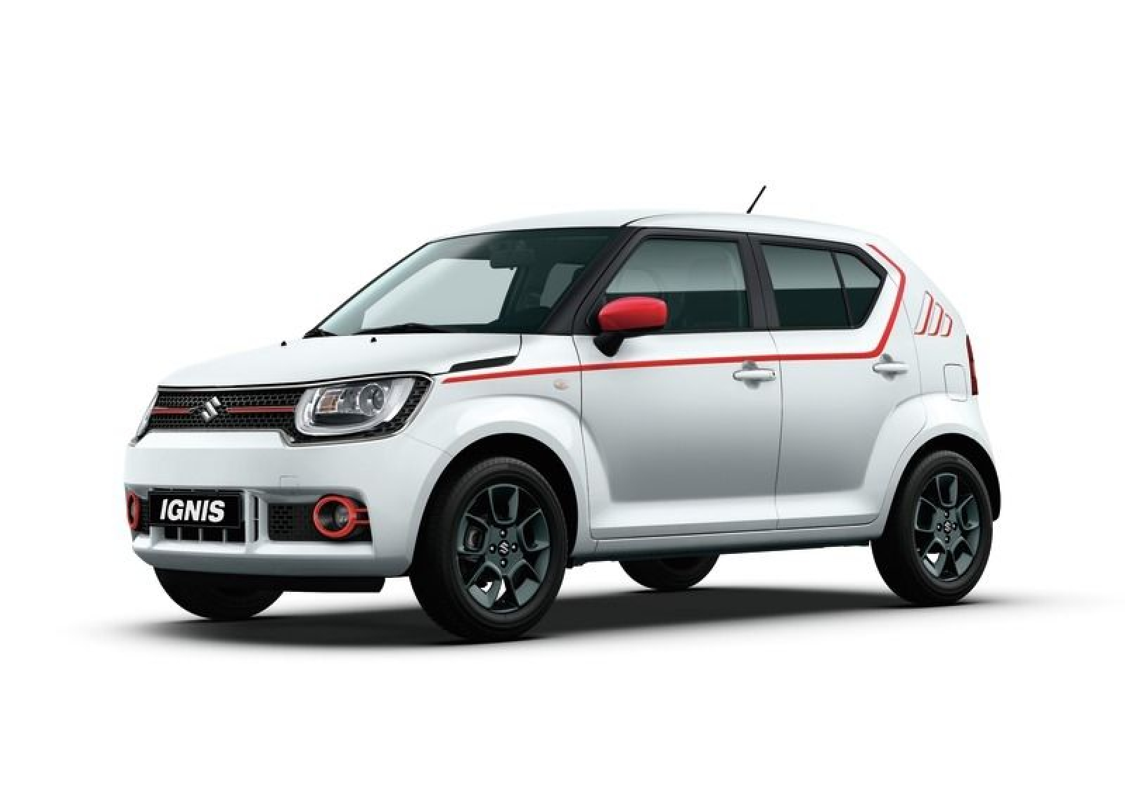 Dekor-Set SUZUKI IGNIS rot
